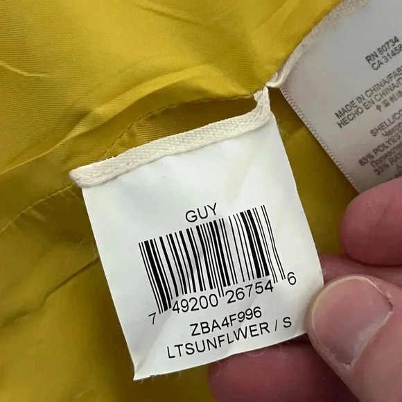BCBGMaxAzria Guy Sunflower Crop Blazer - Picture 11 of 12